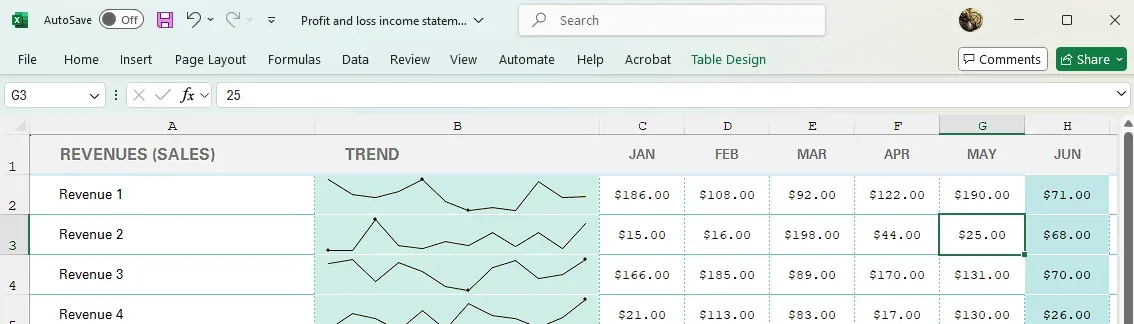 Toolbar and workflow interface preview